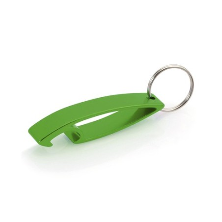 Porte-Clés Ouvre Bouteille Personnalisé Samo Matières : aluminium Couleurs : argenté cadeau collaborateur premium