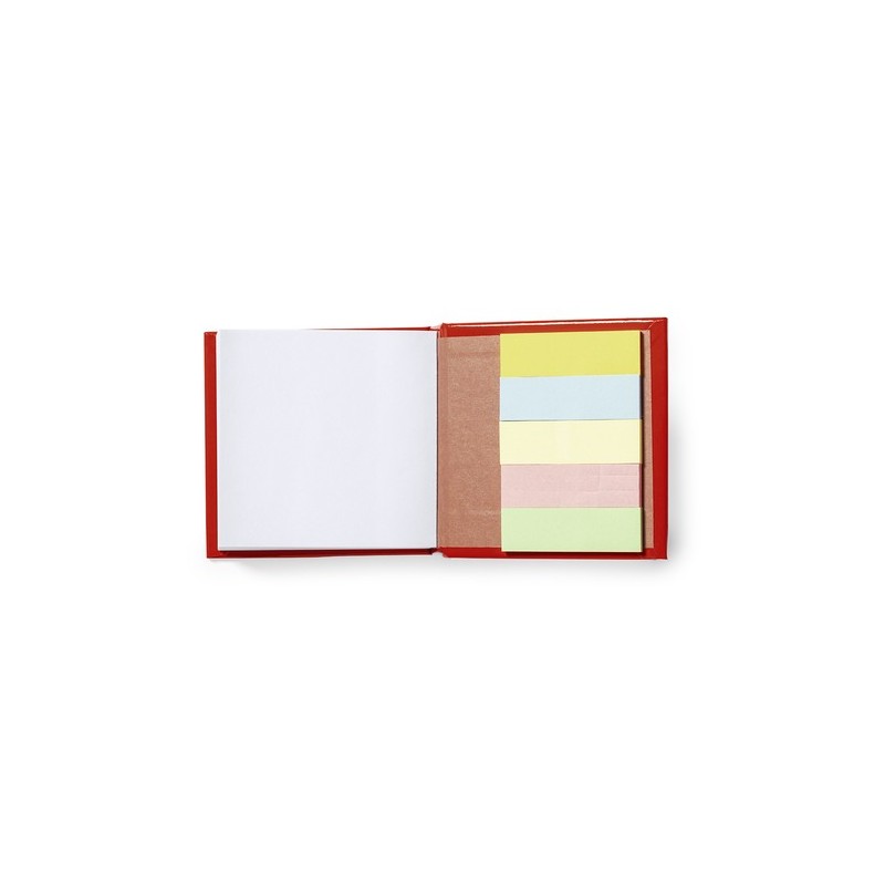 Porte Notes Personnalisé d'Organisation de Bureau - Codex Matières : carton Couleurs : rouge personnalisation sur mesure