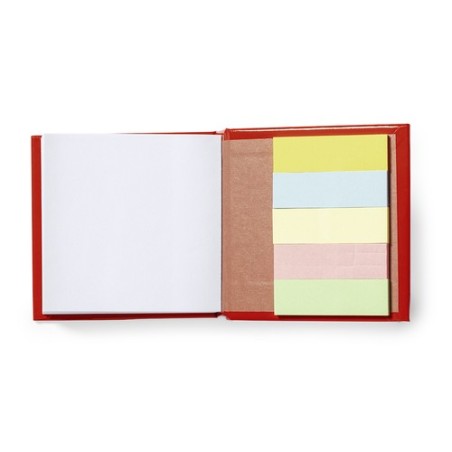 Porte Notes Personnalisé d'Organisation de Bureau - Codex Matières : carton Couleurs : rouge personnalisation sur mesure