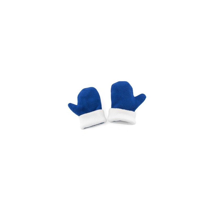 Moufles personnalisées pour enfant Gant Siku Matières : polaire Couleurs : bleu marquage laser ultra précis