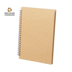 Carnet Éco-responsable Personnalisable Gulliver Matières : carton recyclé Couleurs : noir 2