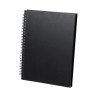 Carnet Éco-responsable Personnalisable Gulliver Matières : carton recyclé Couleurs : bleu marquage laser ultra précis