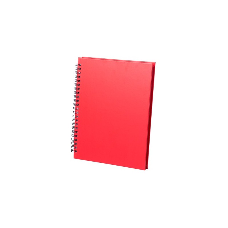 Carnet Éco-responsable Personnalisable Gulliver Matières : carton recyclé Couleurs : rouge personnalisable avec votre logo