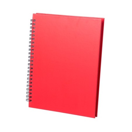 Carnet Éco-responsable Personnalisable Gulliver Matières : carton recyclé Couleurs : rouge personnalisable avec votre logo