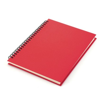 Carnet Éco-responsable Personnalisable Gulliver Matières : carton recyclé Couleurs : rouge accessoire événementiel unique