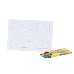 Puzzle Personnalisable 24 Pièces Zeta Matières : carton
