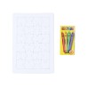 Puzzle Personnalisable 24 Pièces Zeta Matières : carton personnalisable avec votre logo