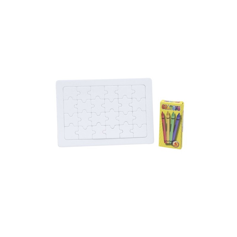 Puzzle Personnalisable 24 Pièces Zeta Matières : carton cadeau entreprise pas cher