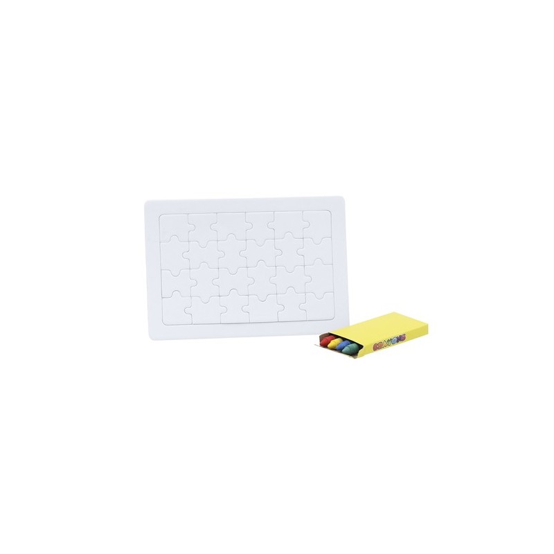 Puzzle Personnalisable 24 Pièces Zeta Matières : carton goodies publicitaire événementiel