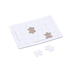 Puzzle Personnalisable 24 Pièces Zeta Matières : carton marquage laser ultra précis