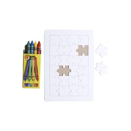 Puzzle Personnalisable 24 Pièces Zeta Matières : carton livraison express 24h 48h