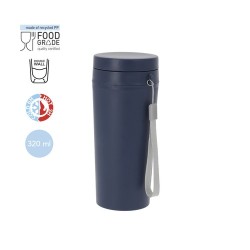 Bidon thermique personnalisé pas cher Redar Couleurs : blanc Matières : polypropylène (PP) recyclé 2