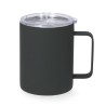 Tasse thermique personnalisée pas cher - Adelax Matières : caoutchouc Couleurs : gris cadeau entreprise pas cher