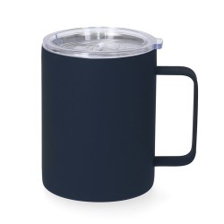 Tasse thermique personnalisée pas cher - Adelax Matières : caoutchouc Couleurs : blanc 2