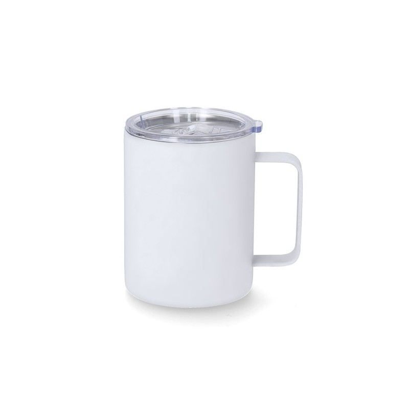 Tasse thermique personnalisée pas cher - Adelax Matières : caoutchouc Couleurs : bleu marine cadeau entreprise pas cher