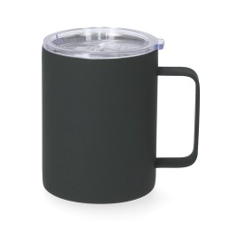 Tasse thermique personnalisée pas cher - Adelax Matières : caoutchouc Couleurs : bleu marine goodies entreprise design