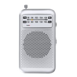 Radio personnalisée pas cher Mester Couleurs : argenté