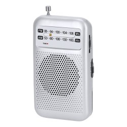Radio personnalisée pas cher Mester Couleurs : argenté goodies publicitaire événementiel