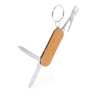 Porte-Clés Multi Outils Pratique et Élégant - Famke Matières : bois cadeau entreprise pas cher