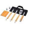 Set de Cuisine Barbecue Personnalisé pas cher Estrol Matières : bambou marquage laser ultra précis