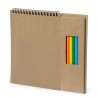 Crayons de Couleur Éco-responsables Personnalisés pas cher - Set Mertens Matières : carton recyclé cadeau entreprise pas cher