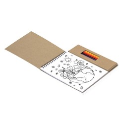 Crayons de Couleur Éco-responsables Personnalisés pas cher - Set Mertens Matières : carton recyclé impression haute définition