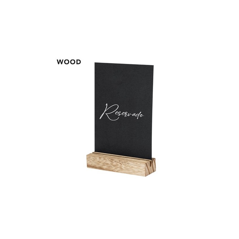 Support Graphique Personnalisé Design Porte-mémo Hyrokin pas cher Matières : bois