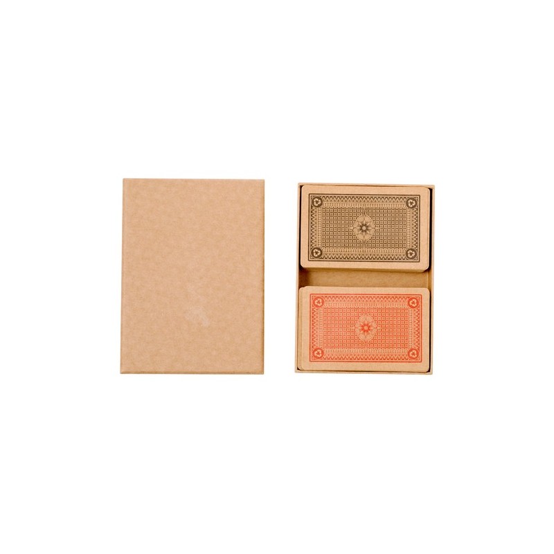Set de Cartes Personnalisé Éco-responsable Kardain Matières : carton recyclé personnalisable avec votre logo