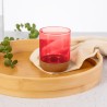 Verre Éco-Responsable Personnalisé en Borosilicate Bixlo Matières : liège Couleurs : bleu cadeau entreprise pas cher