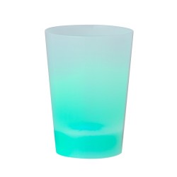 Verre Lumineux Personnalisable 340ml Armos Matières : polystyrène (PS) Couleurs : blanc goodies publicitaire événementiel