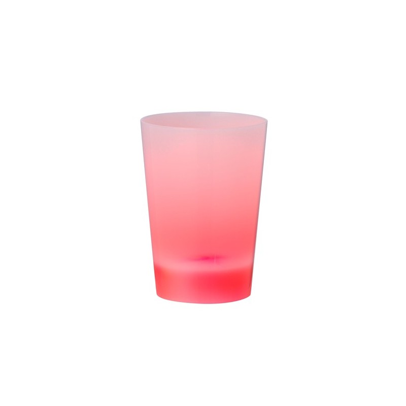 Verre Lumineux Personnalisable 340ml Armos Matières : polystyrène (PS) Couleurs : blanc marquage laser ultra précis