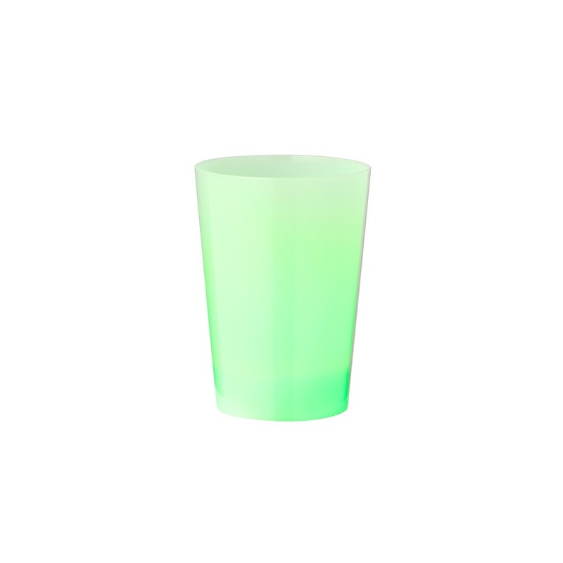 Verre Lumineux Personnalisable 340ml Armos Matières : polystyrène (PS) Couleurs : blanc livraison express 24h 48h