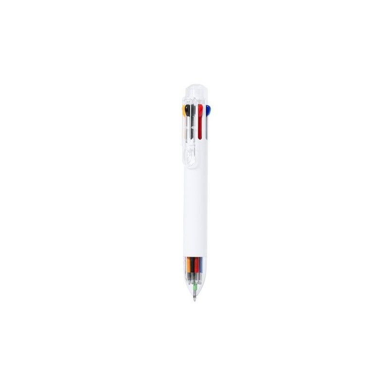 Stylo Bille Multicouleur Personnalisé de Kiviuk Couleurs : blanc