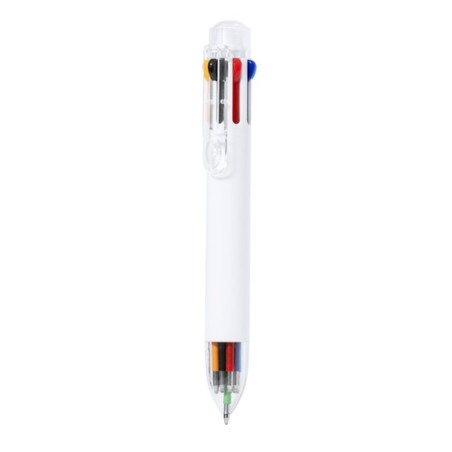 Stylo Bille Multicouleur Personnalisé de Kiviuk Couleurs : blanc