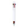 Stylo Bille Multicouleur Personnalisé de Kiviuk Couleurs : blanc