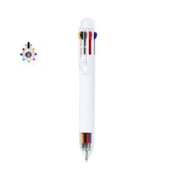 Stylo Bille Multicouleur Personnalisé de Kiviuk Couleurs : blanc 2