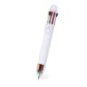 Stylo Bille Multicouleur Personnalisé de Kiviuk Couleurs : blanc cadeau entreprise pas cher