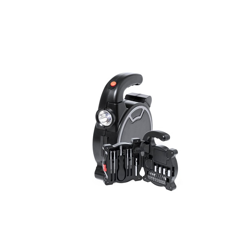 Set Multifonctions de Boîte à Outils Personnalisé Hancuk pas cher Couleurs : noir personnalisable avec votre logo