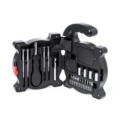 Set Multifonctions de Boîte à Outils Personnalisé Hancuk pas cher Couleurs : noir goodies publicitaire événementiel