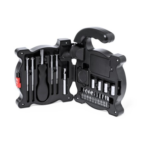 Set Multifonctions de Boîte à Outils Personnalisé Hancuk pas cher Couleurs : noir goodies publicitaire événementiel