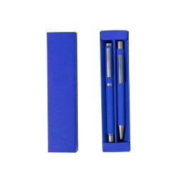 Set Stylos Publicitaires Personnalisés Bostit Matières : aluminium Couleurs : noir livraison express 24h 48h