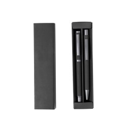 Set Stylos Publicitaires Personnalisés Bostit Matières : aluminium Couleurs : blanc goodies entreprise design