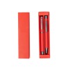 Set Stylos Publicitaires Personnalisés Bostit Matières : aluminium Couleurs : blanc personnalisation sur mesure