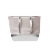 Sac de Shopping Éco-responsable Personnalisé en Coton Recyclé Hitalax Matières : coton Couleurs : argenté personnalisation rapid