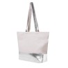Sac de Shopping Éco-responsable Personnalisé en Coton Recyclé Hitalax Matières : coton Couleurs : argenté personnalisable avec v
