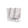 Sac de Shopping Éco-responsable Personnalisé en Coton Recyclé Hitalax Matières : coton Couleurs : argenté personnalisation rapid