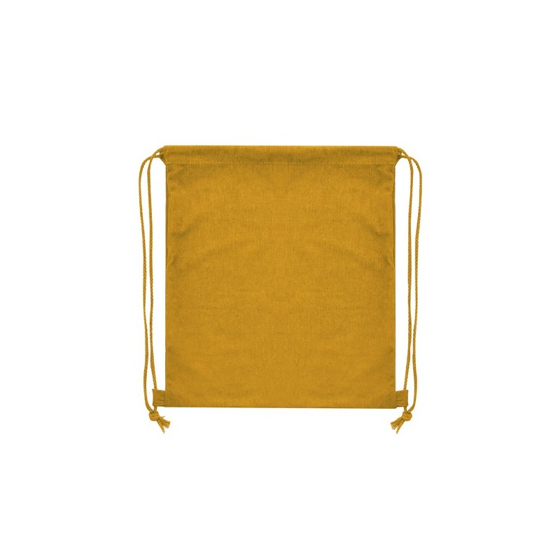 Sac à Dos Éco-responsable et Fonctionnel Personnalisé Bigail Matières : polyester Couleurs : moutarde marquage laser ultra préci