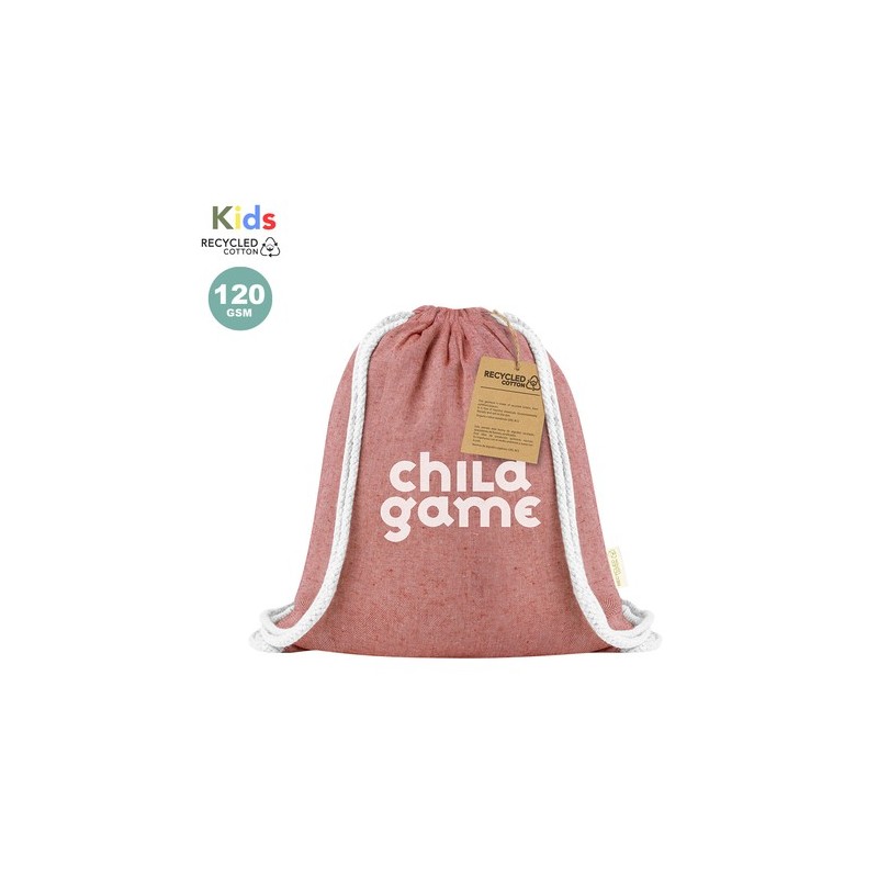 Sac à Dos Personnalisé pas cher pour Loisirs - Azurax Matières : coton recyclé Couleurs : naturel marquage laser ultra précis