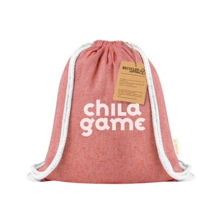 Sac à Dos Personnalisé pas cher pour Loisirs - Azurax Matières : coton recyclé Couleurs : naturel objet promo petit budget