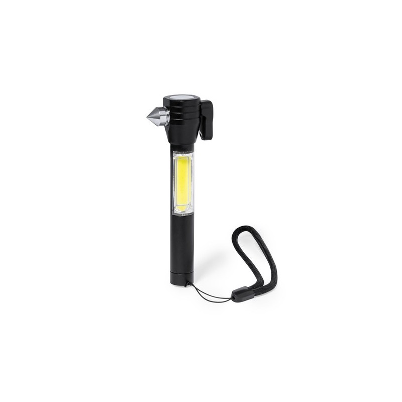Marteau de Secours Personnalisé Éco-responsable pour Sécurité Auto-Moto Abus Matières : aluminium Couleurs : noir